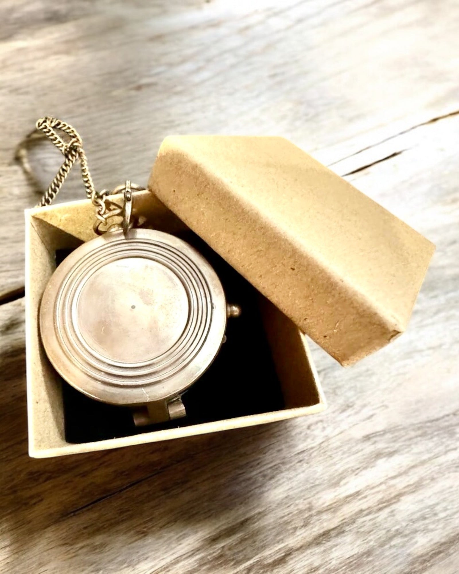 Indian Compass Odysseus – Retro Explorer's Gem - engraving option available