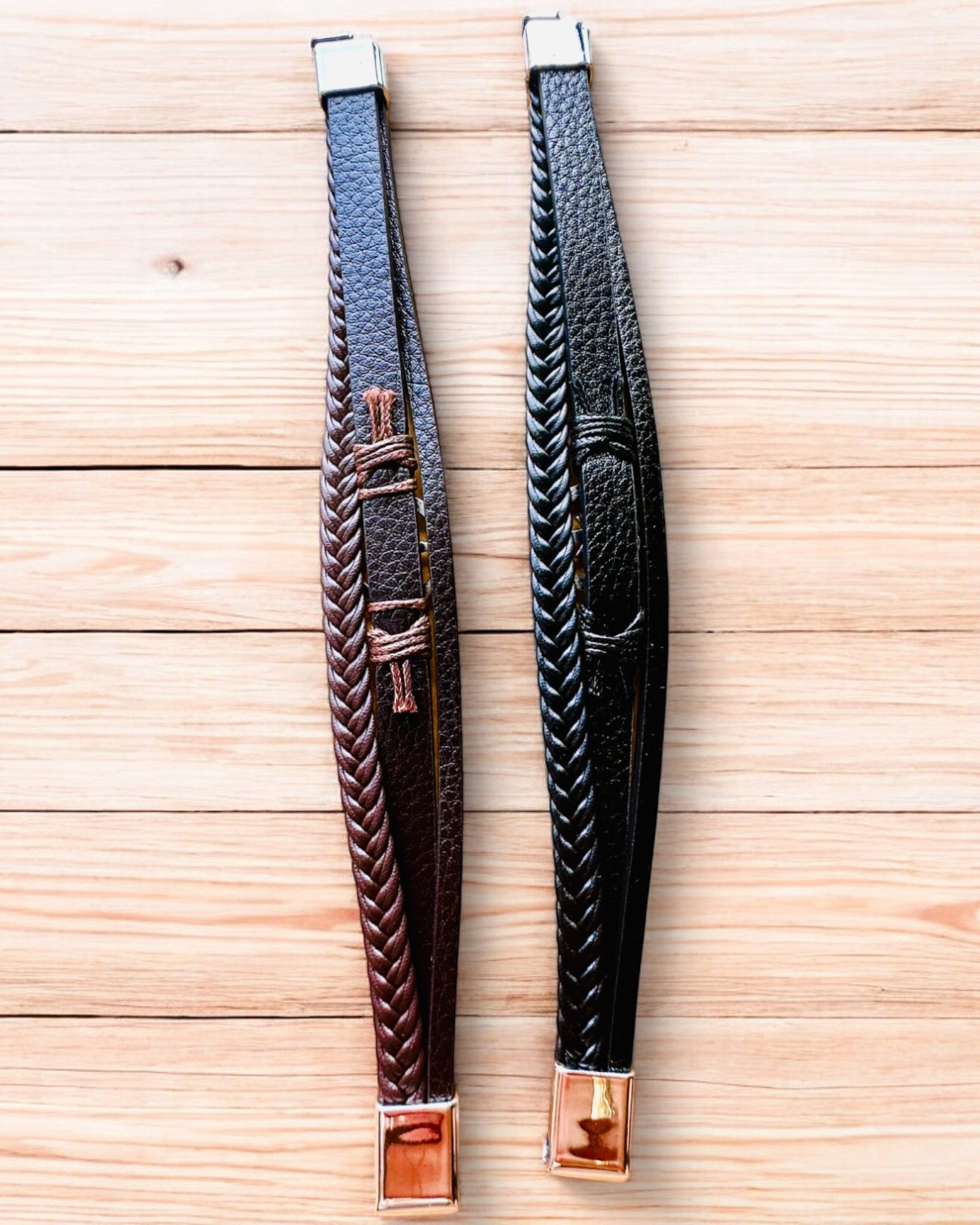 Bracelet "Compass Adventure" - possibilité de personnalisation avec gravure pour cadeau, 2 variantes de couleur au choix