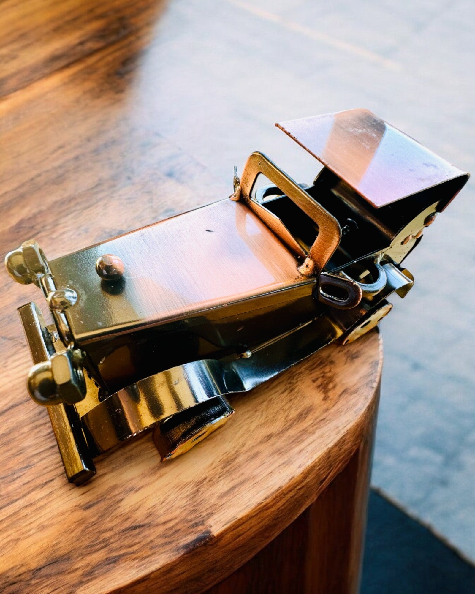 Voiture classique rétro, voiture, en fer - Collection "Vintage Drive", modèle de voiture, personnalisation par gravure pour cadeau