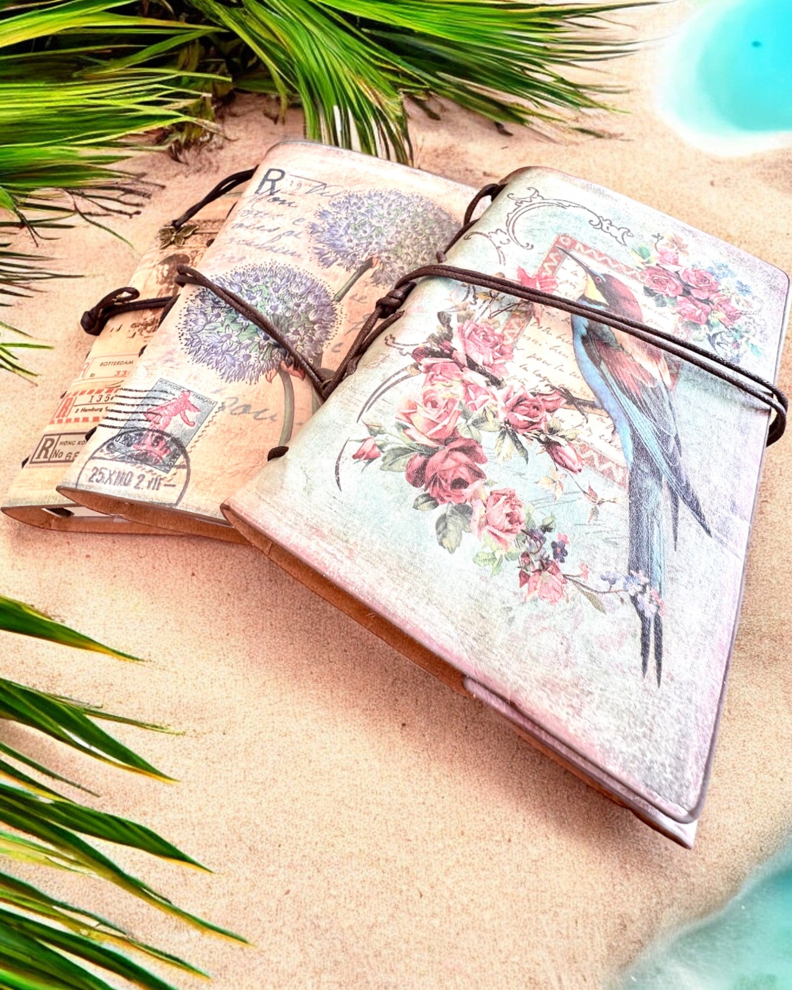 Carnet Vintage Mémoire avec gravure personnalisée - 3 modèles au choix, carnet cadeau