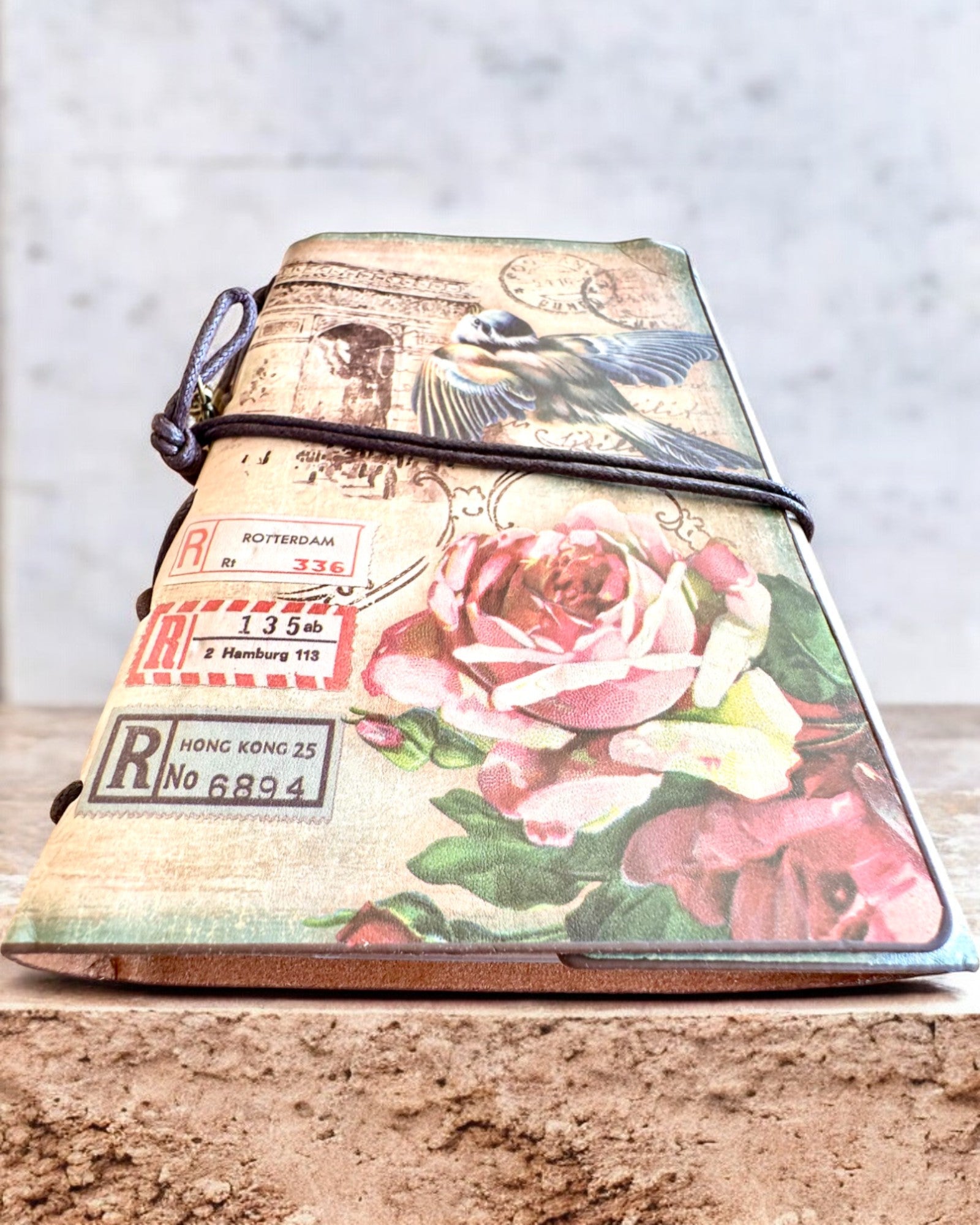 Carnet Vintage Mémoire avec gravure personnalisée - 3 modèles au choix, carnet cadeau