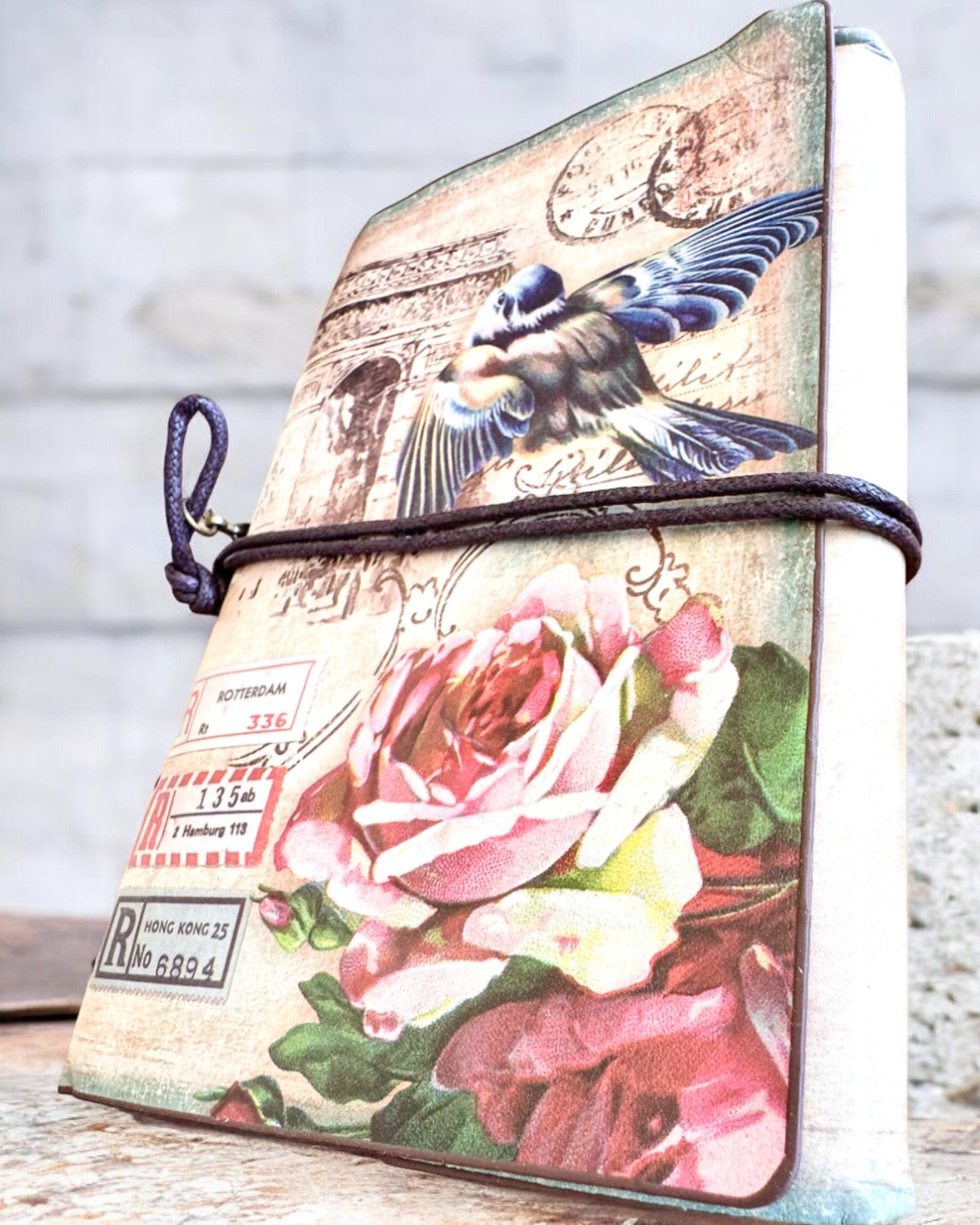 Carnet Vintage Mémoire avec gravure personnalisée - 3 modèles au choix, carnet cadeau