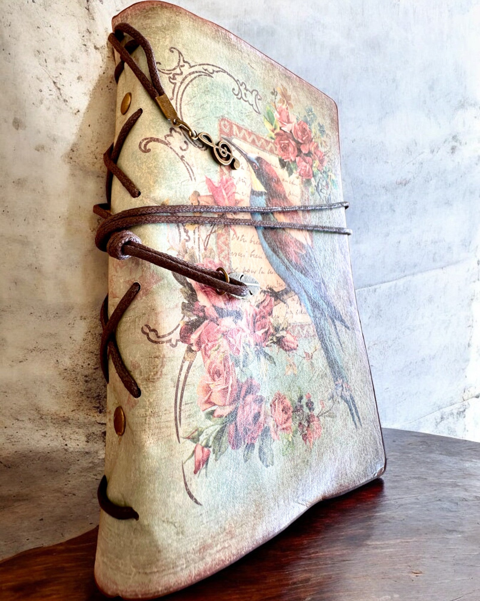 Carnet Vintage Mémoire avec gravure personnalisée - 3 modèles au choix, carnet cadeau