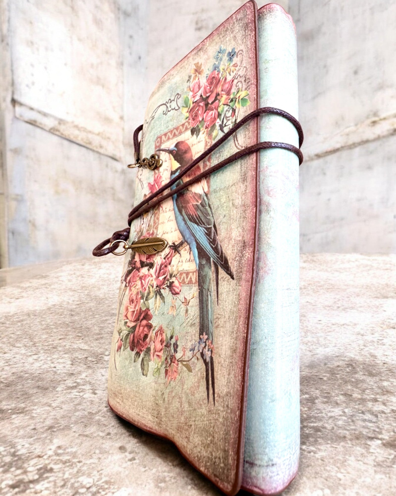 Carnet Vintage Mémoire avec gravure personnalisée - 3 modèles au choix, carnet cadeau