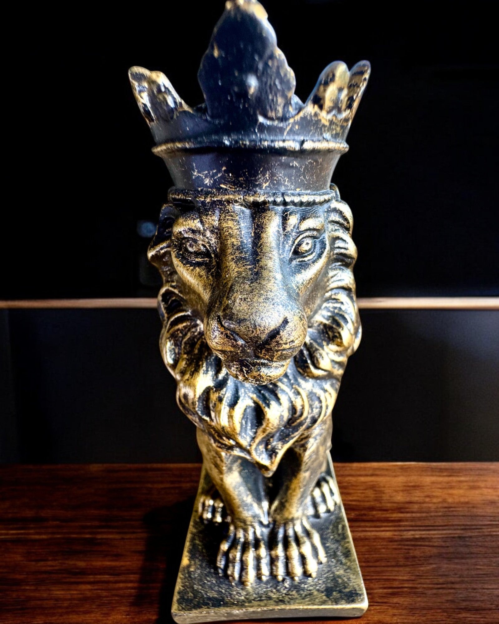 Le Roi Lion – Figurine décorative compacte de 14,5 cm avec option de gravure pour cadeau