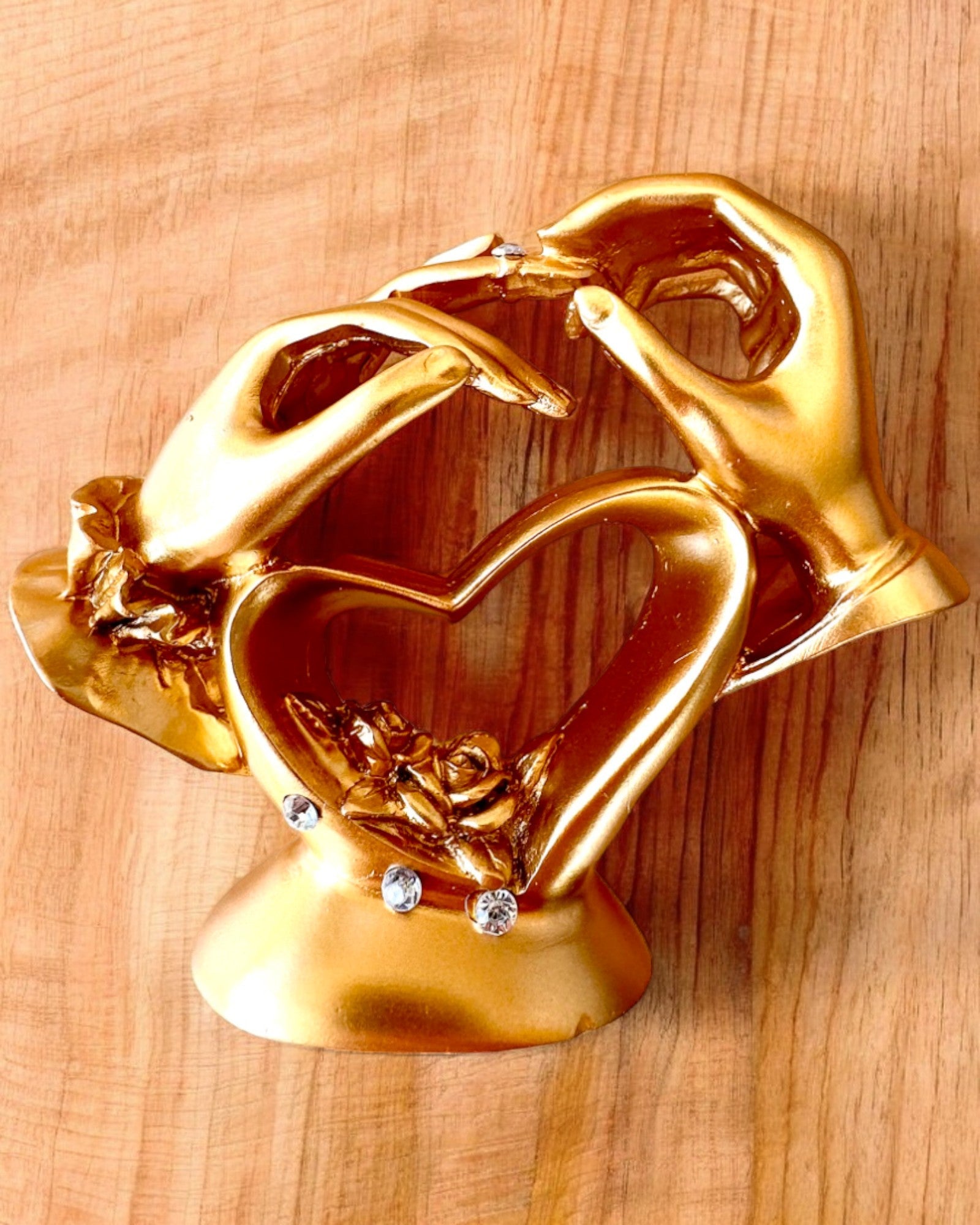 Figurine "Toucher d'Amour" de 10 cm de hauteur, avec option de gravure pour cadeau