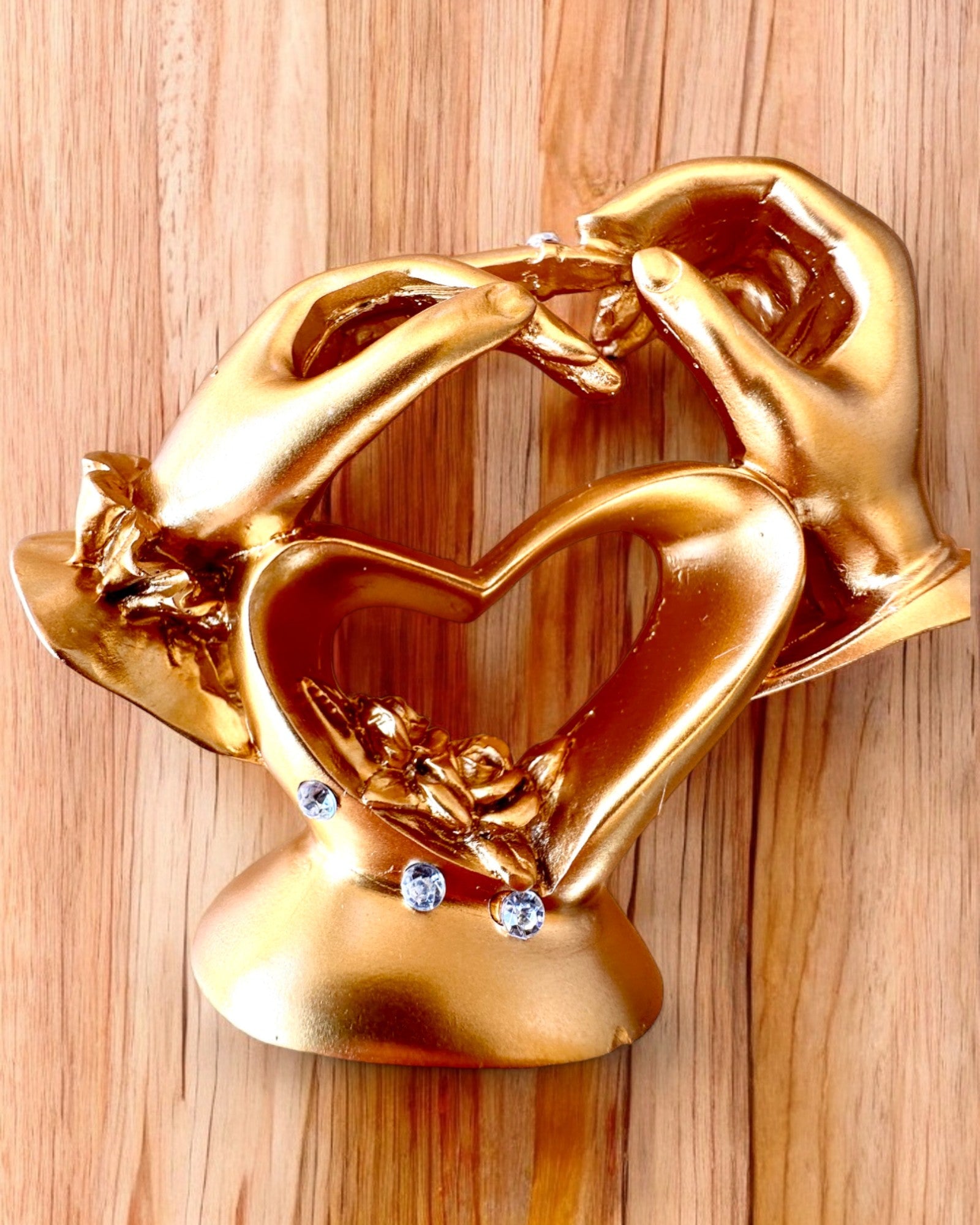 Figurine "Toucher d'Amour" de 10 cm de hauteur, avec option de gravure pour cadeau