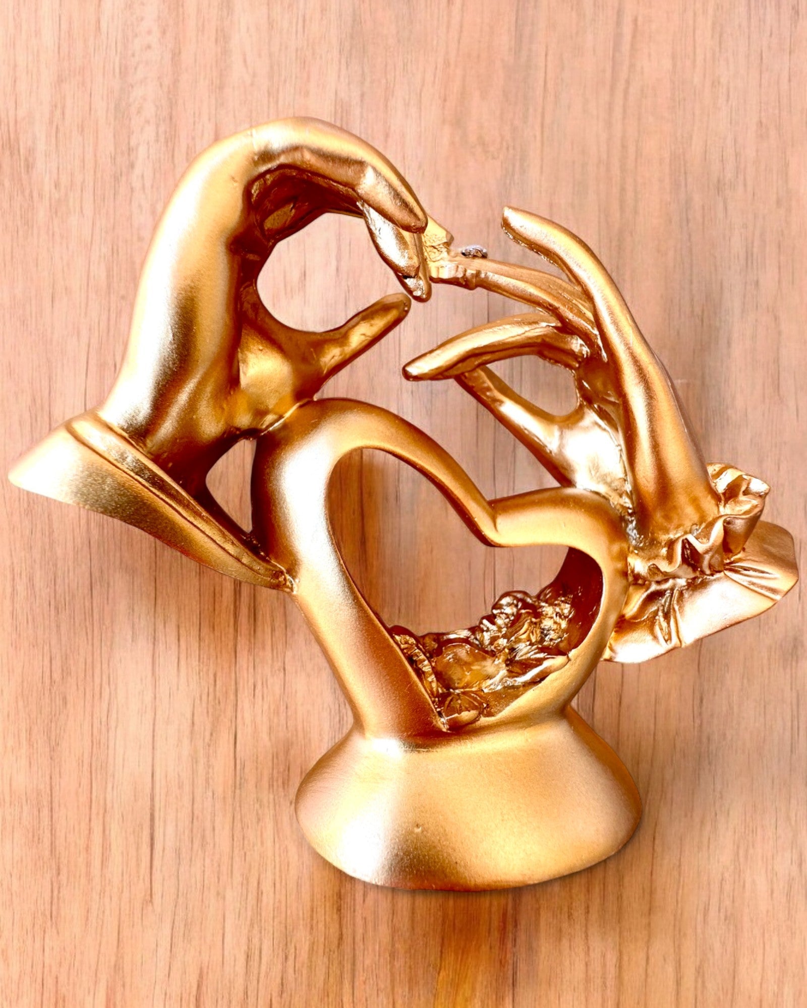 Figurine "Toucher d'Amour" de 10 cm de hauteur, avec option de gravure pour cadeau