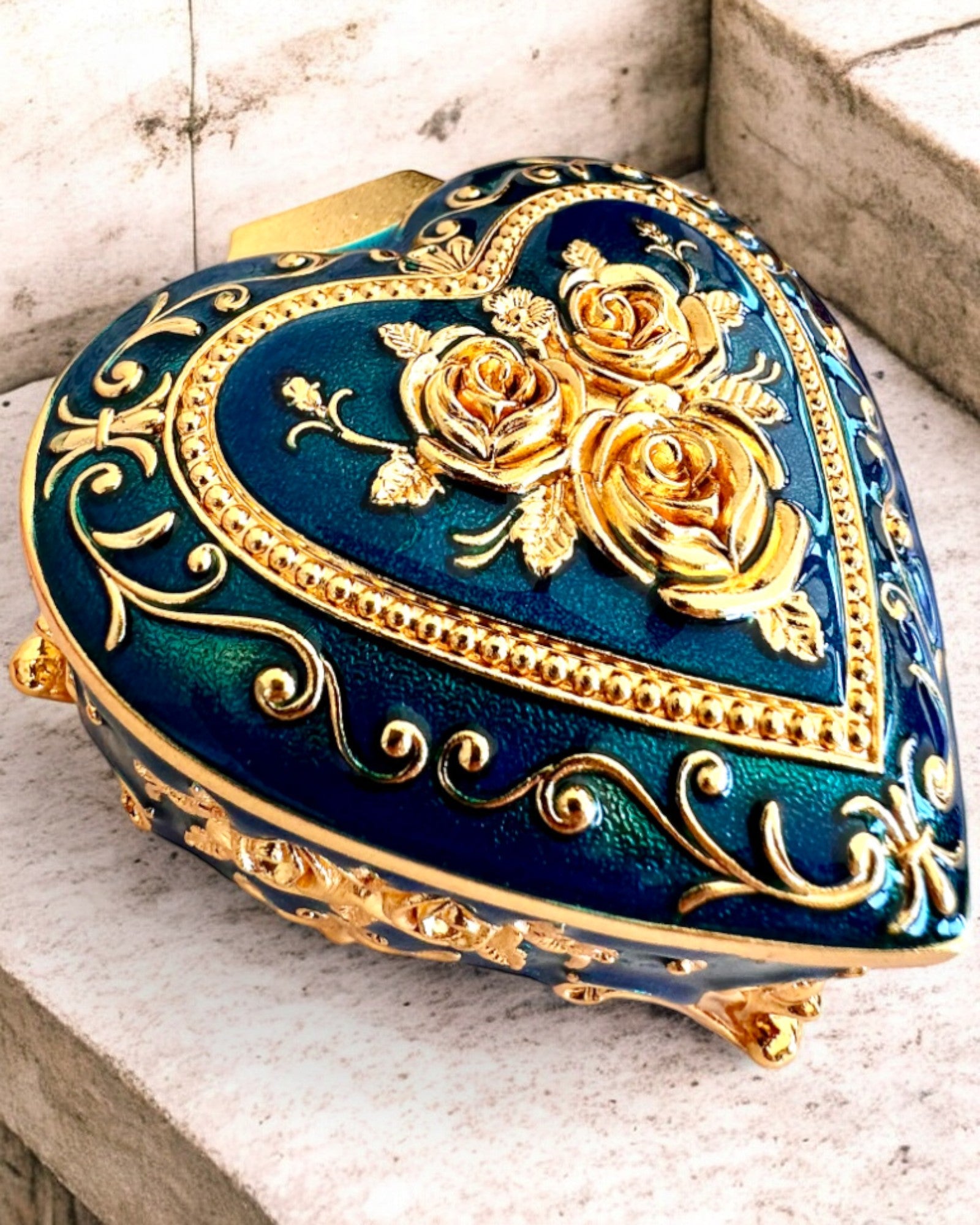 Coffret à bijoux "Royal Elegance" - avec option de gravure pour cadeau, 3 variantes au choix