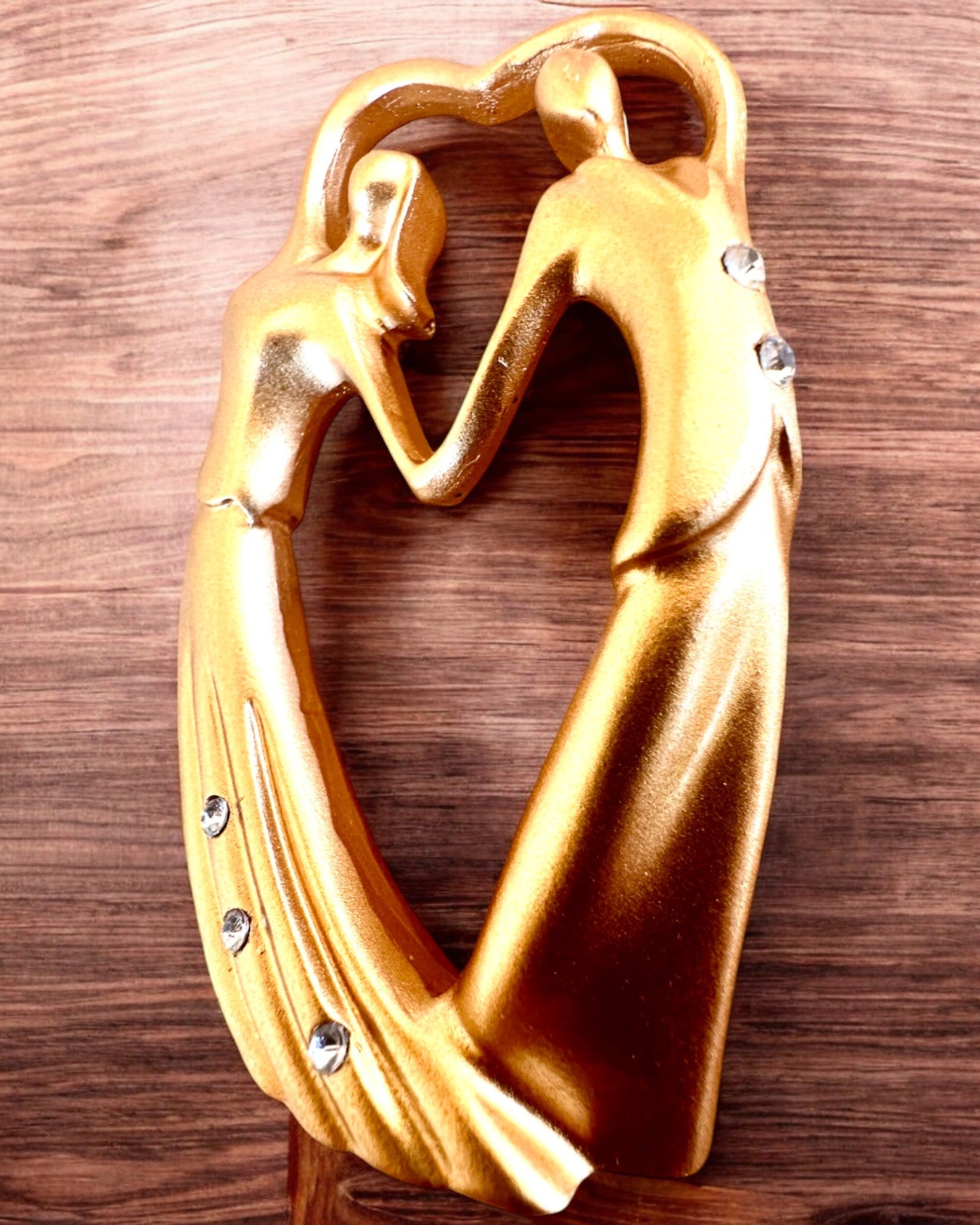 Figurine symbole de l'amour - « Proximité Éternelle » pour cadeau, personnalisation par gravure