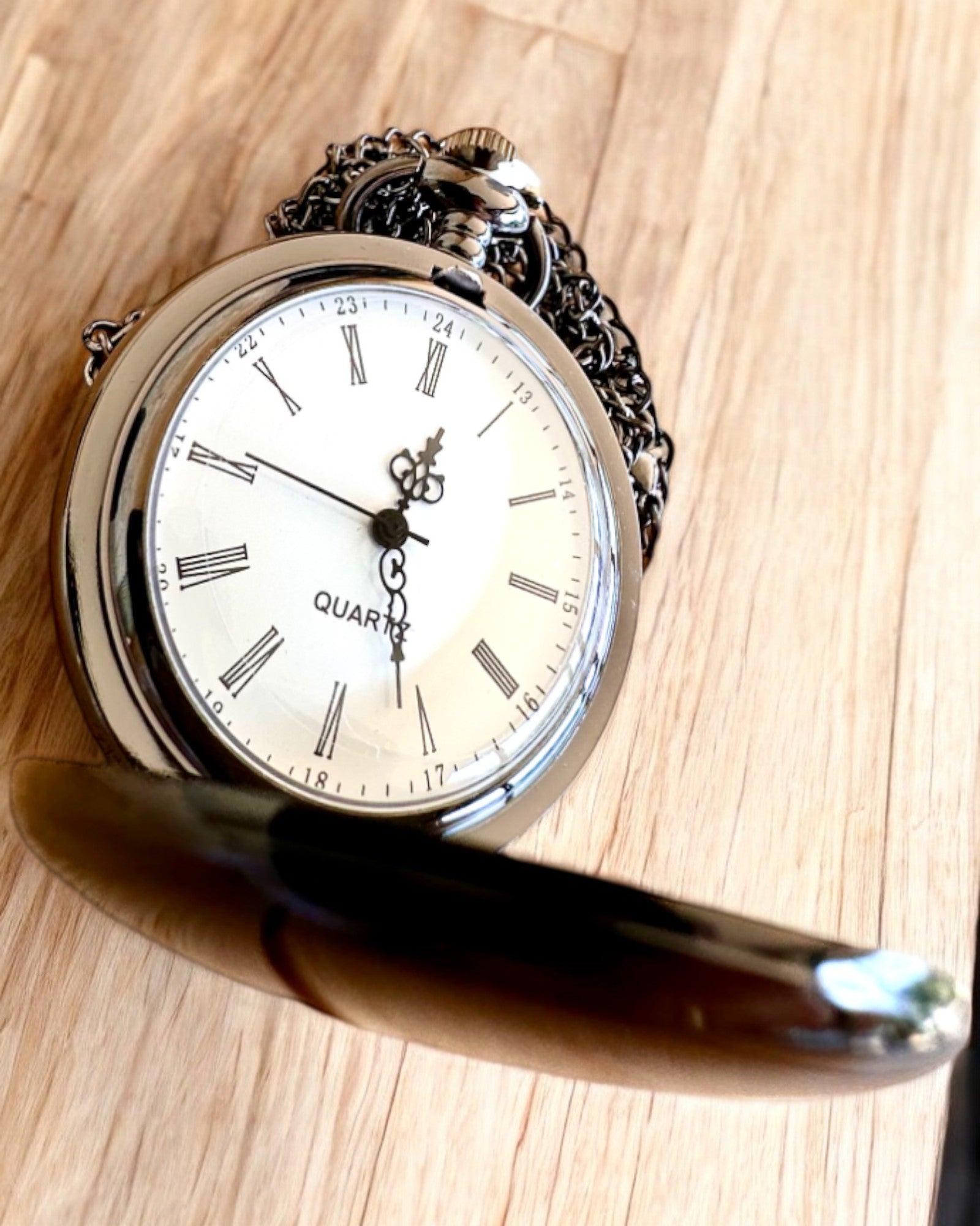 Montre de poche élégante "Czasownik" avec option de gravure pour cadeau