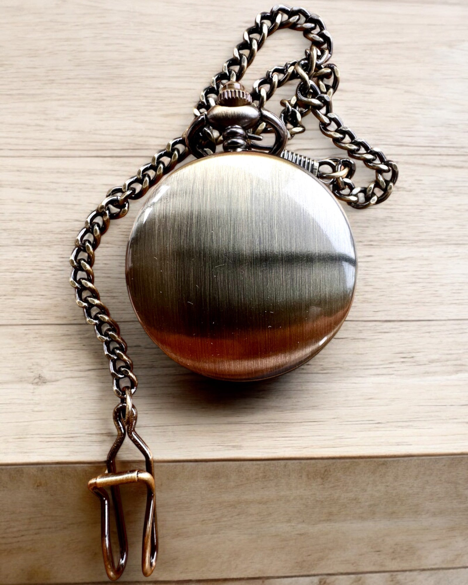 Montre de Poche Classique "Oldtimer" - élégance rétro stylée, possibilité de personnalisation avec gravure pour cadeau