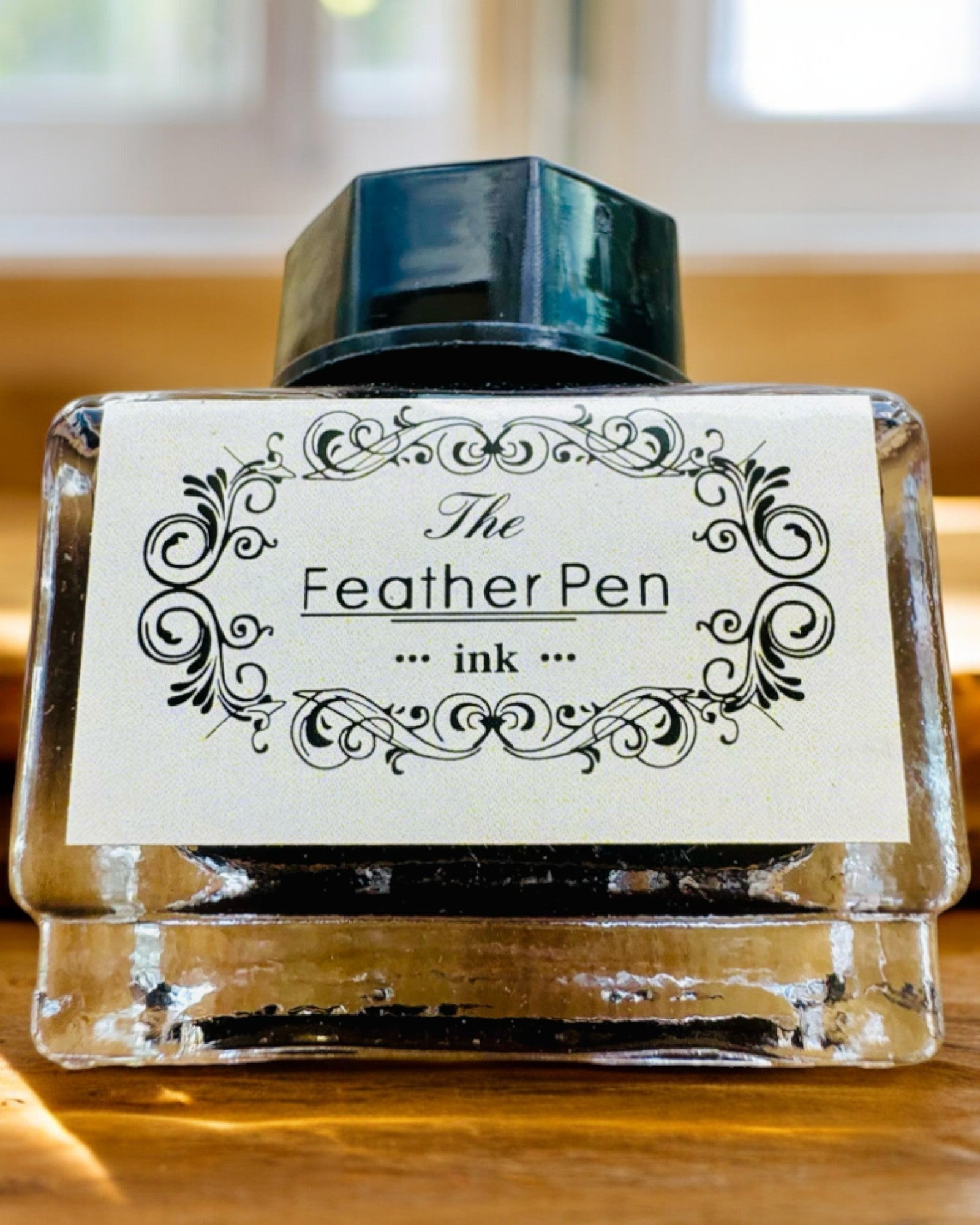 Ensemble Cadeau - Plume d'Oie Bordeaux-Violet "Élégance Steampunk" avec Possibilité de Gravure, pour cadeau