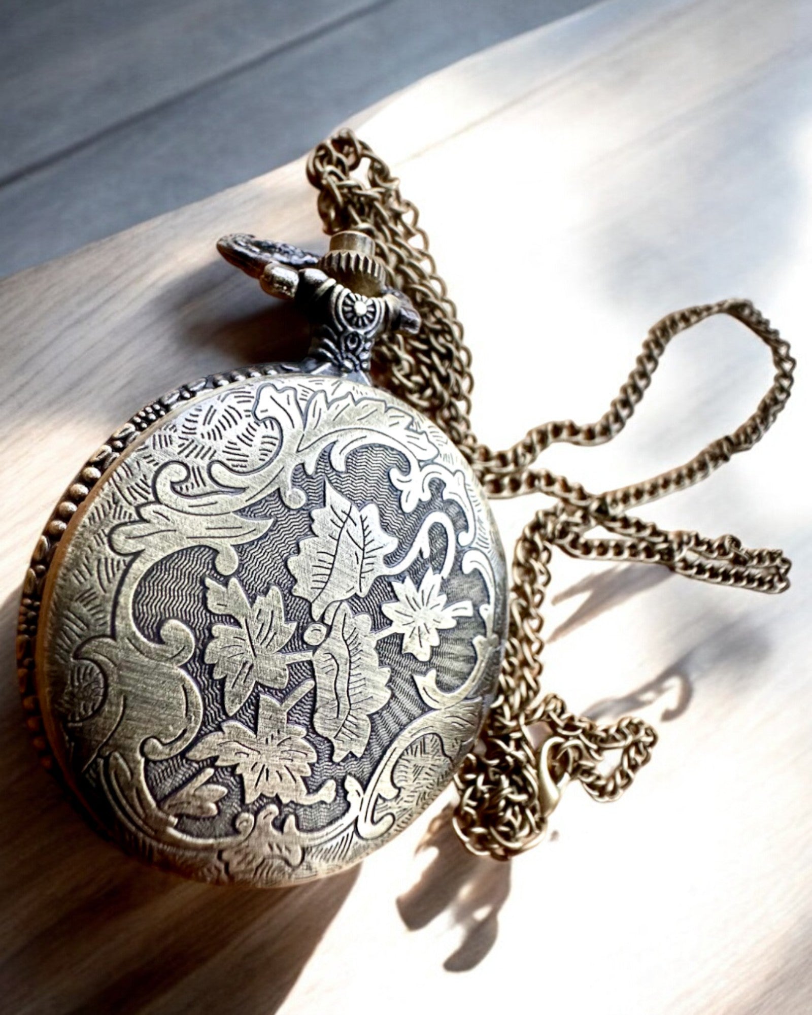 Montre de Poche Locomotive du Temps avec gravure, en cadeau, motif de train
