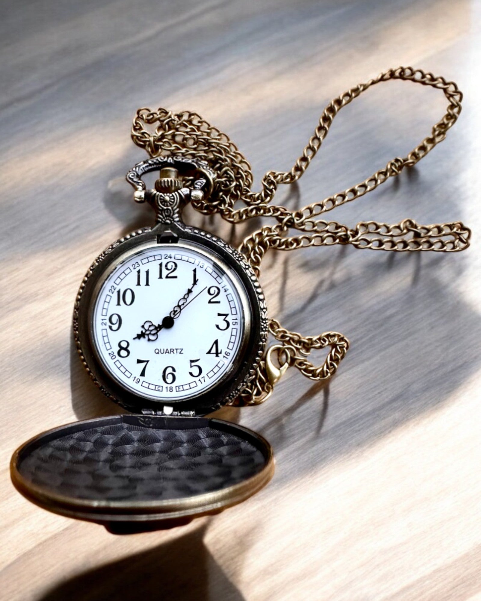 Montre de Poche Locomotive du Temps avec gravure, en cadeau, motif de train