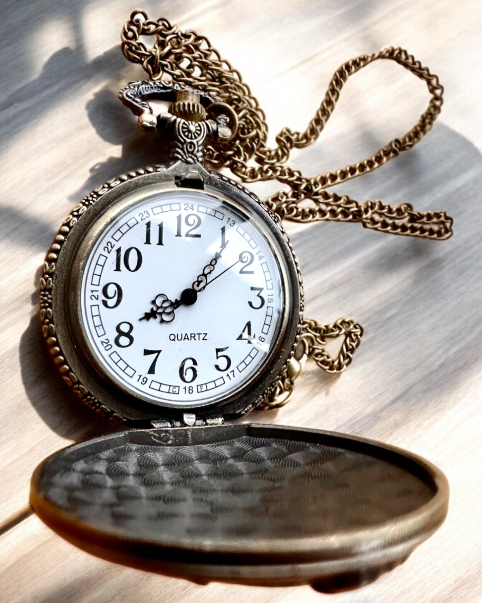 Montre de Poche Locomotive du Temps avec gravure, en cadeau, motif de train