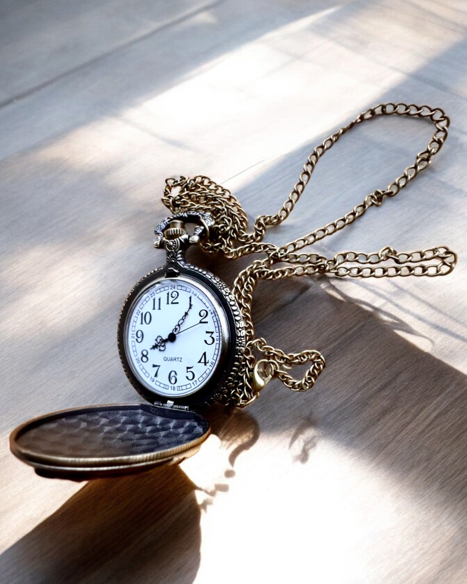 Montre de Poche Locomotive du Temps avec gravure, en cadeau, motif de train