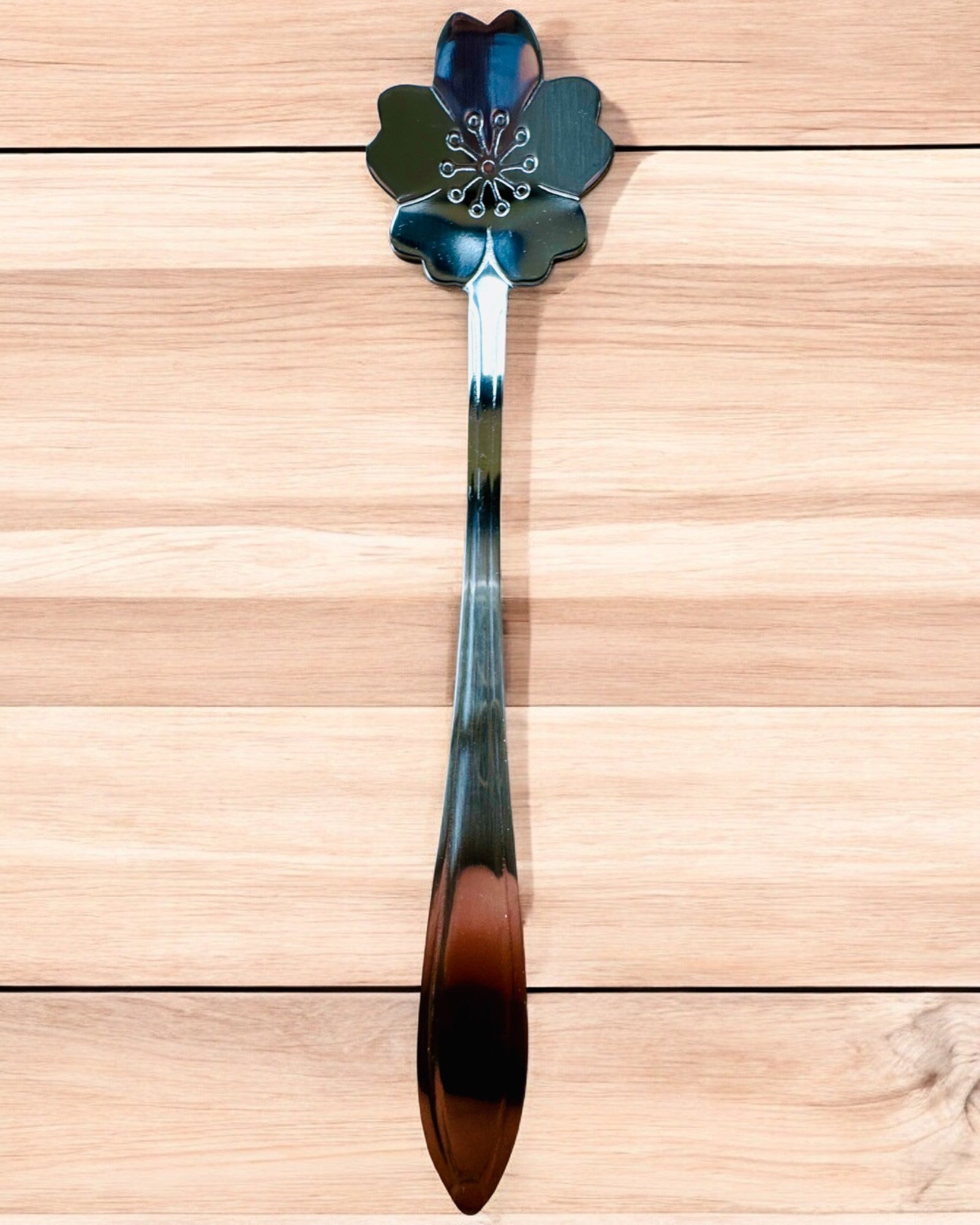 Cuillère élégante "Élégance Florale" – Personnalisée pour cadeau, gravure, 7 variantes au choix