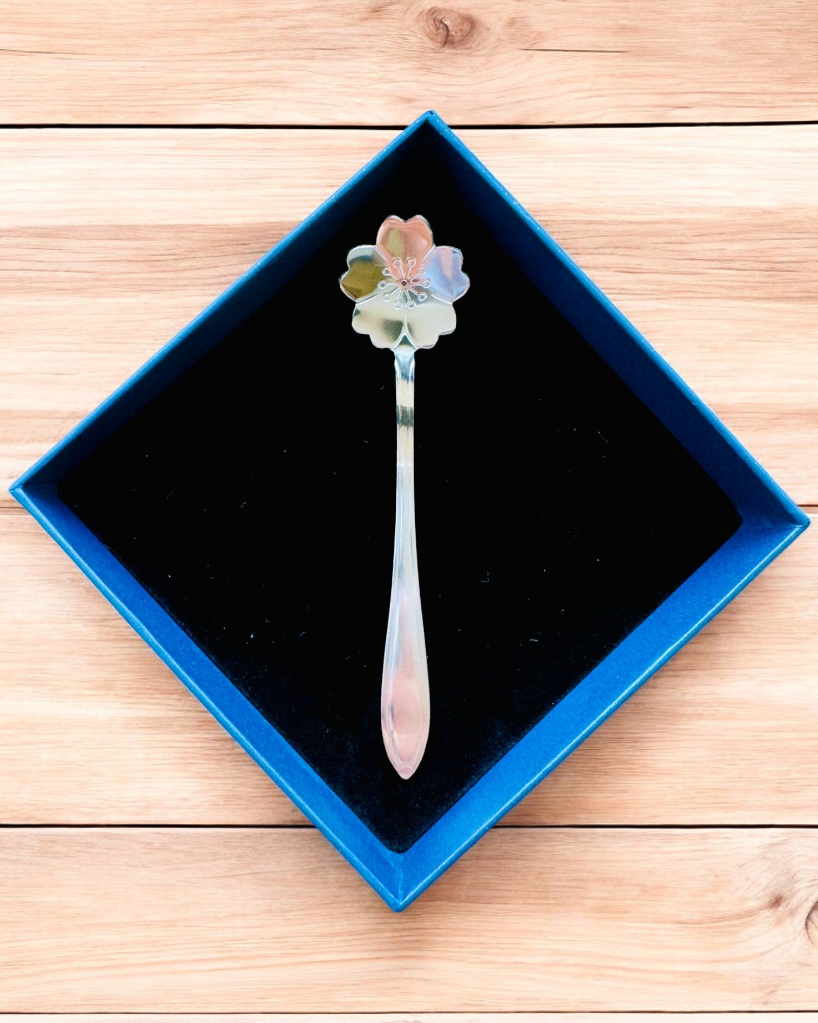 Cuillère élégante "Élégance Florale" – Personnalisée pour cadeau, gravure, 7 variantes au choix