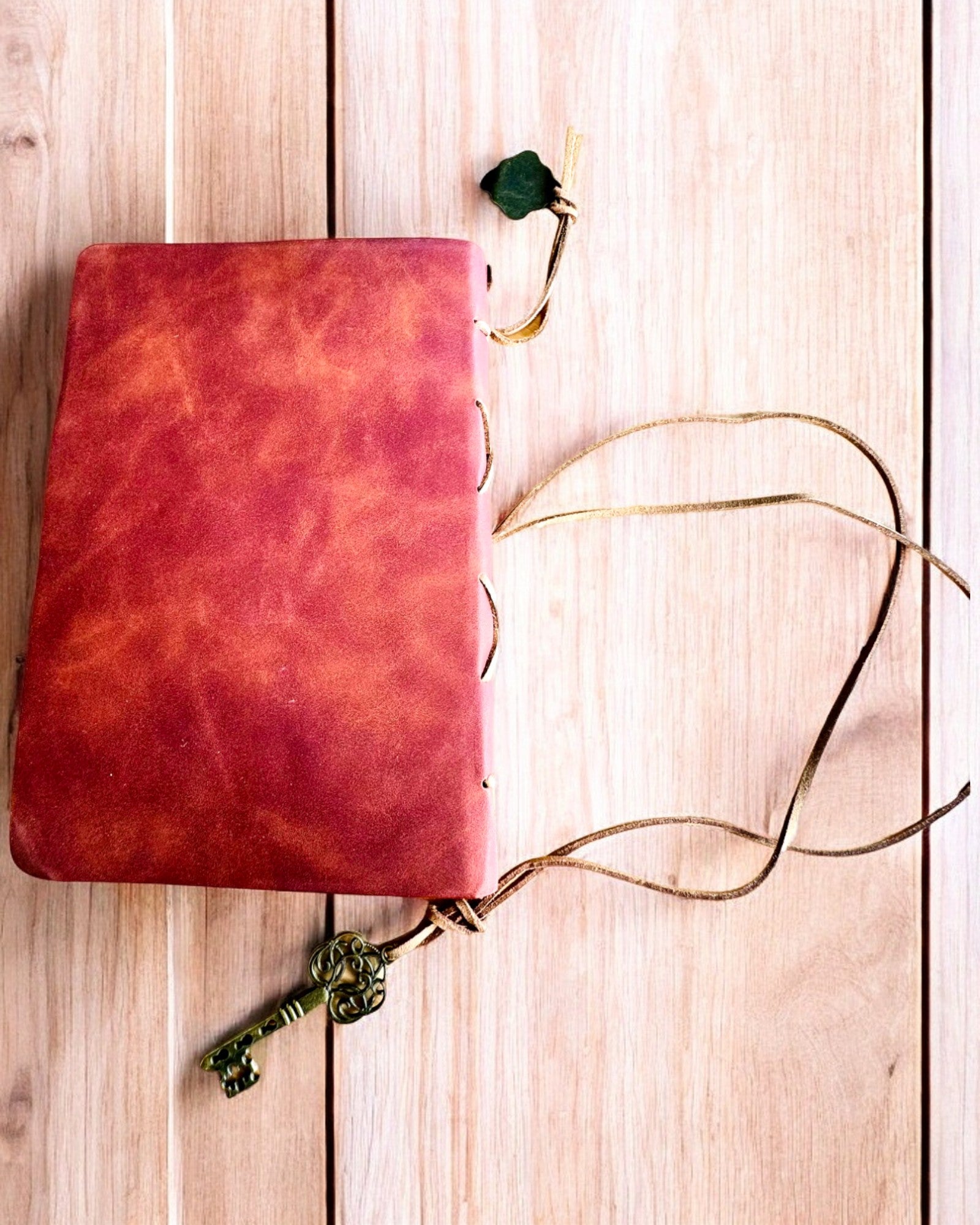 Carnet Vintage "Clé du Passé" - Possibilité de gravure pour cadeau, carnet