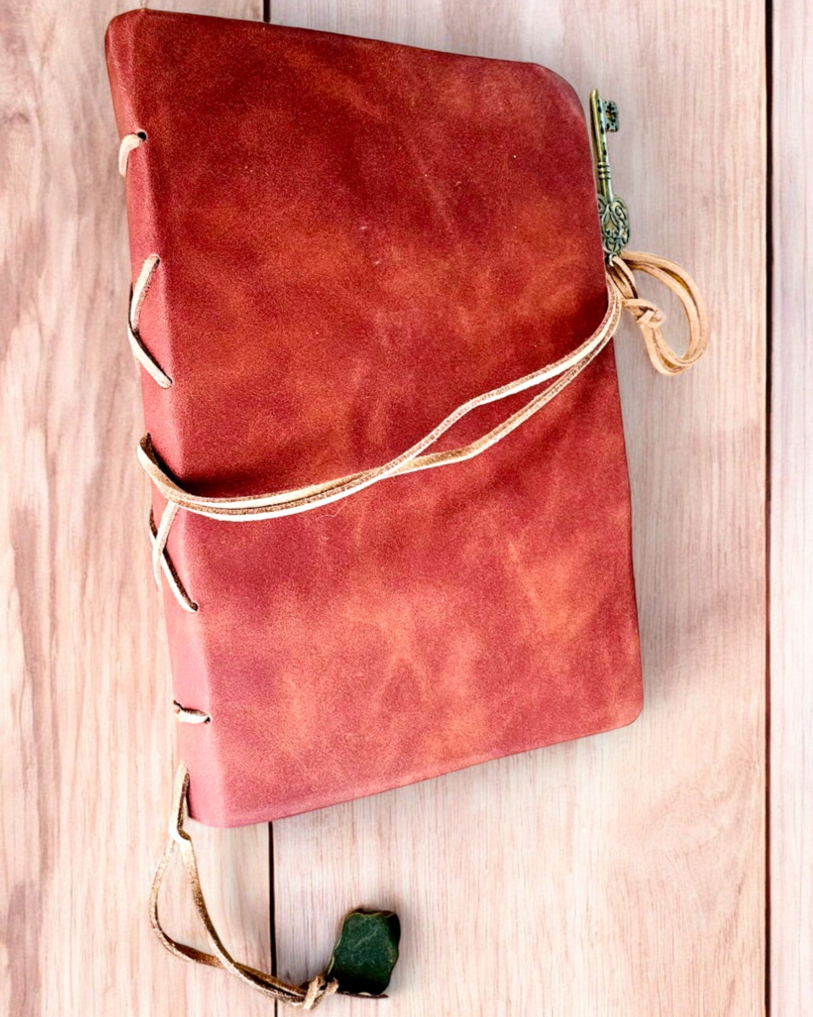 Carnet Vintage "Clé du Passé" - Possibilité de gravure pour cadeau, carnet