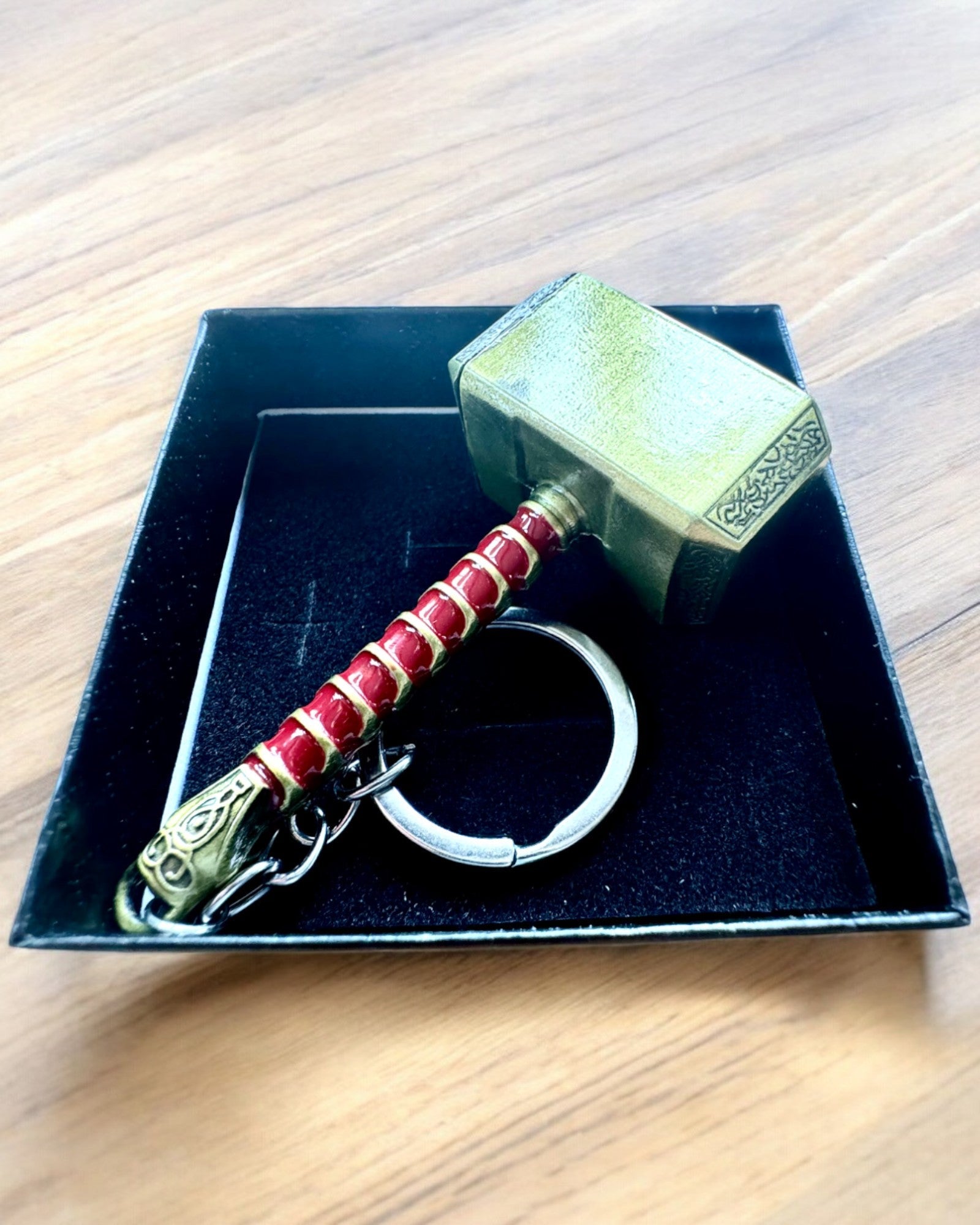 Marteau Viking - Porte-clés et décapsuleur en un - Premium, possibilité de personnalisation par gravure