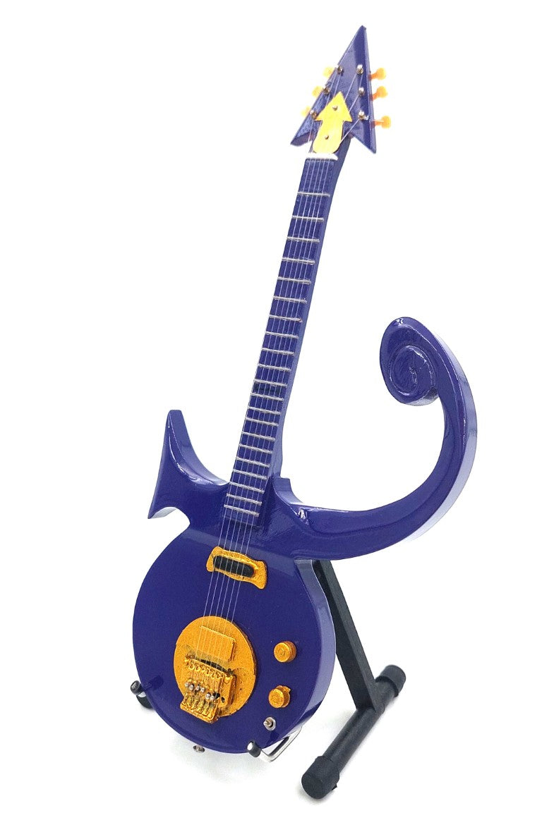 Mini guitare MGT-2349 dans le style de Prince