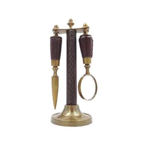 Ensemble de bureau loupe et coupe-papier MIS-0742