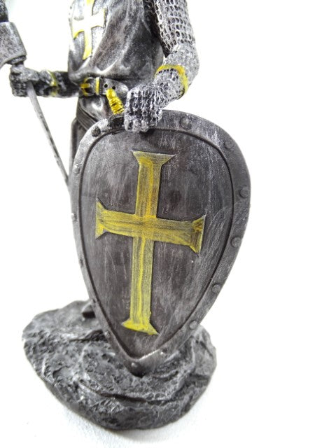Chevalier - croisé - Figurine décorative - Hauteur 18cm - MC-23079