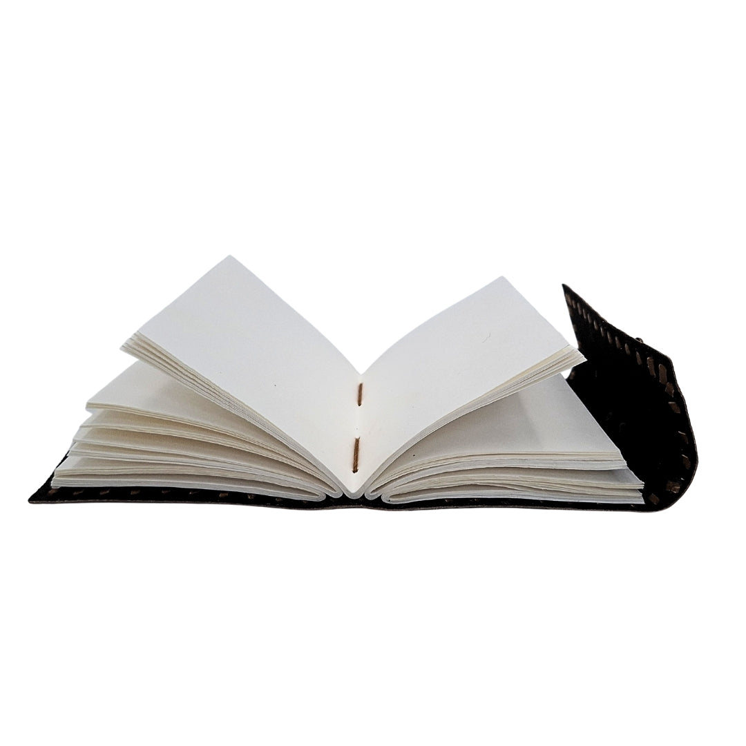 Carnet en cuir vintage rétro 200 pages – Arbre de Vie - AH01