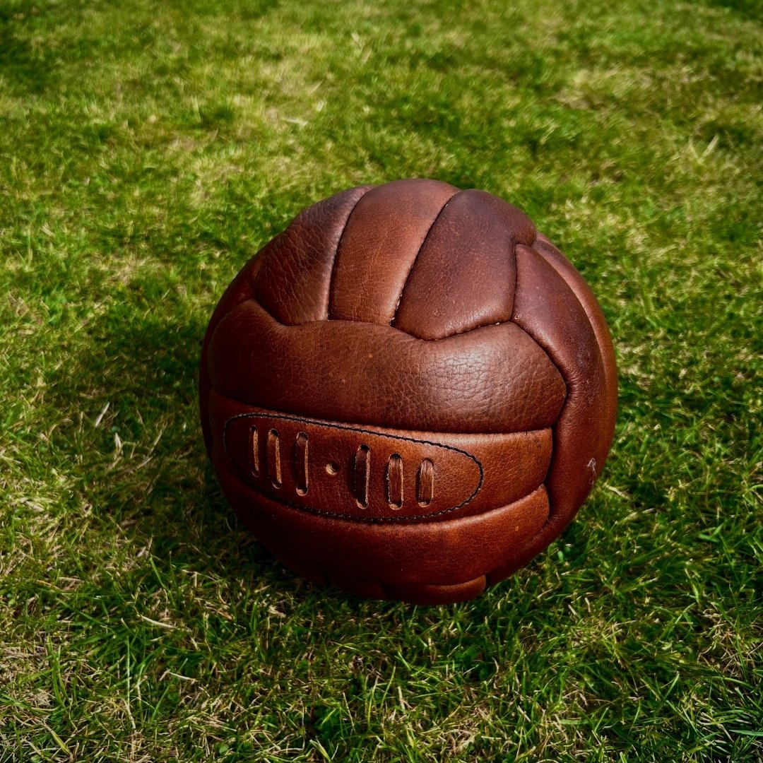 Ballon en cuir rétro vintage - MT2017