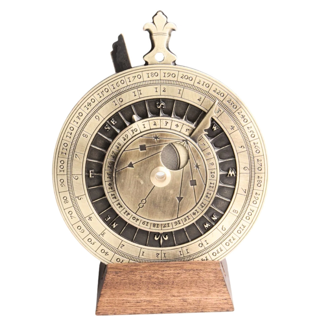 Horloge stellaire nocturlabe, calculateur mécanique des marées Abacus - H31