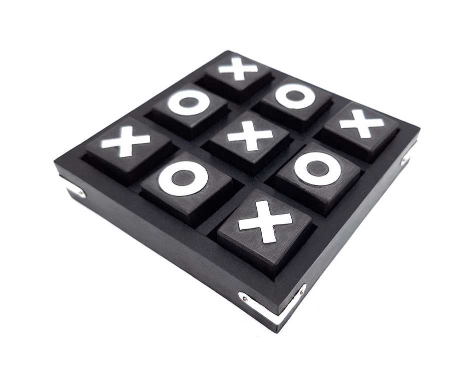 Jeu - morpion - 13 x 13 cm - G1078