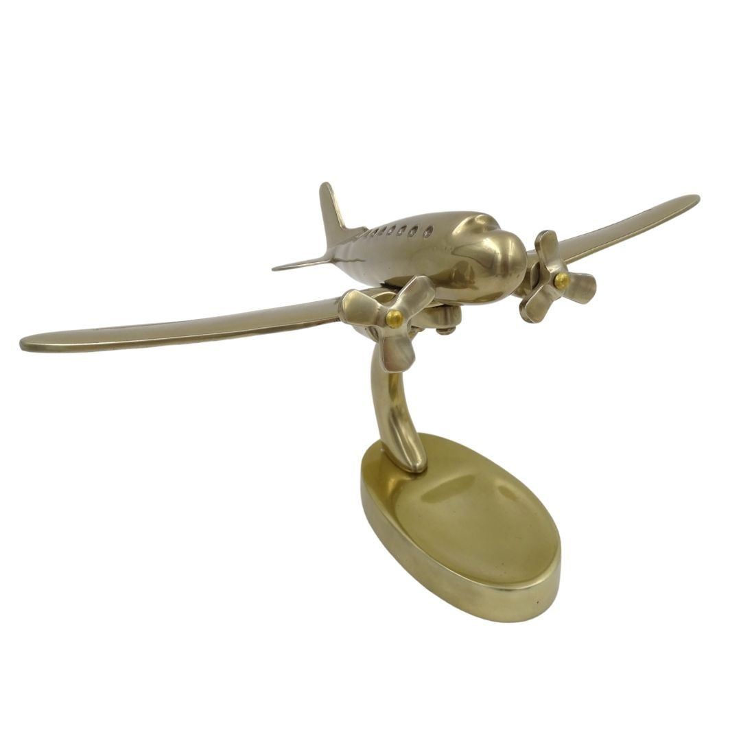 Grand modèle métallique d’avion bimoteur – 90549
