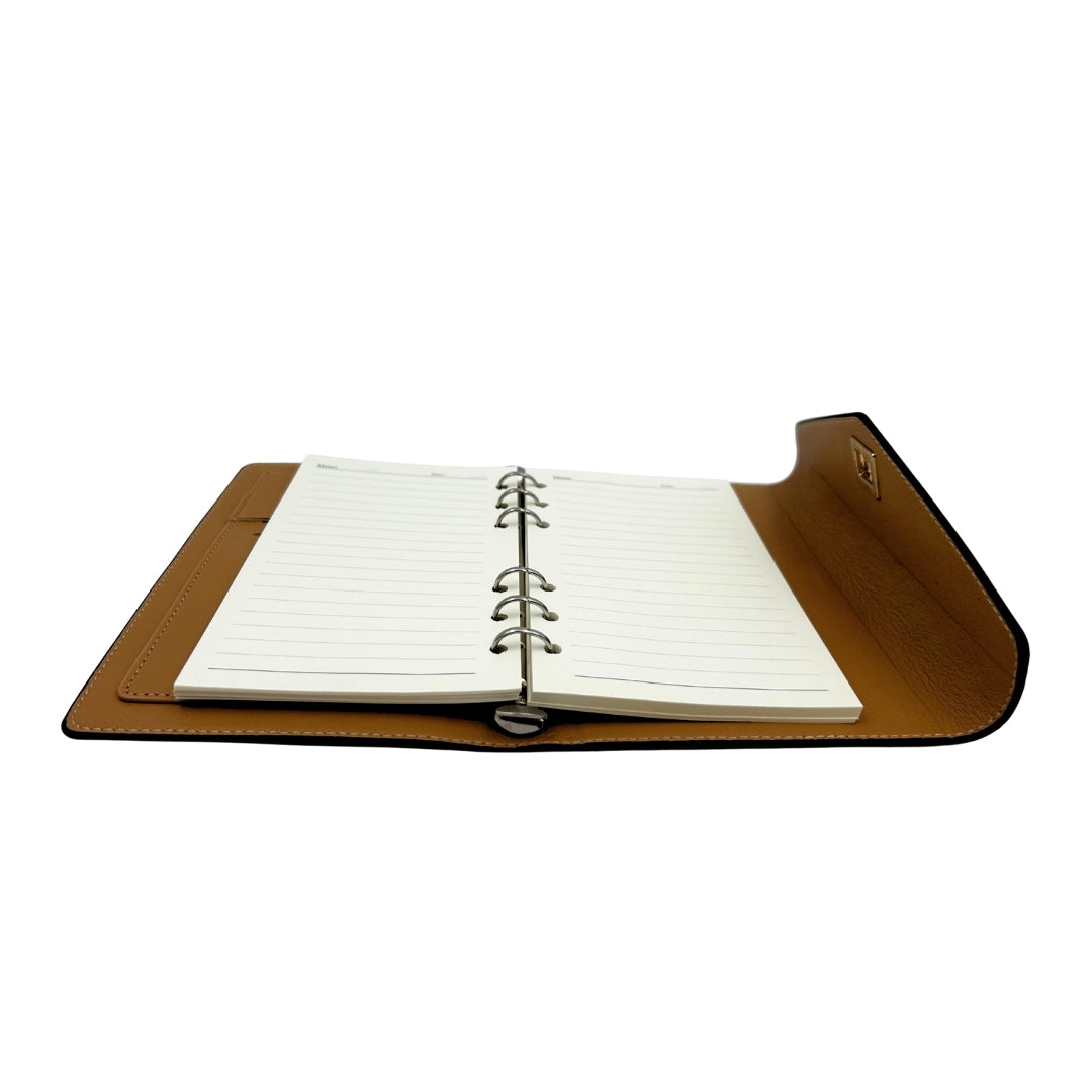 Élégant coffret cadeau - carnet en cuir avec stylo dans une boîte cadeau – premium – EE8