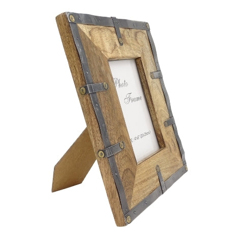 Cadre photo en bois - 20915A, format photo 10x15cm