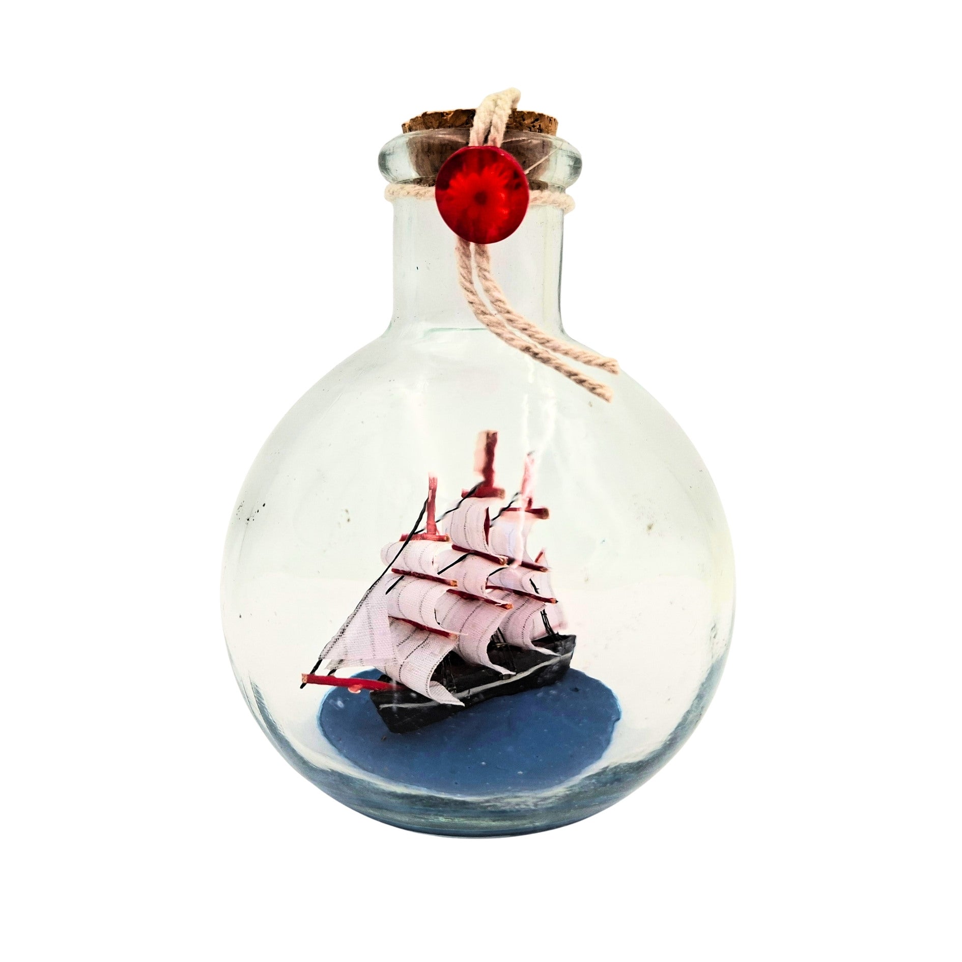 Bateau en bouteille Rafandynka – décoration marine – MA2012