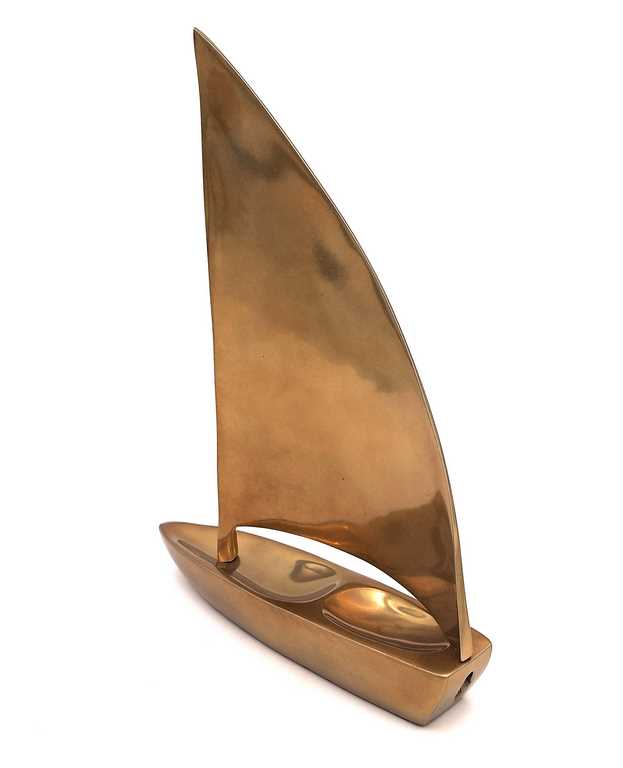 Grand voilier - aluminium - 47x38 cm - N-3044