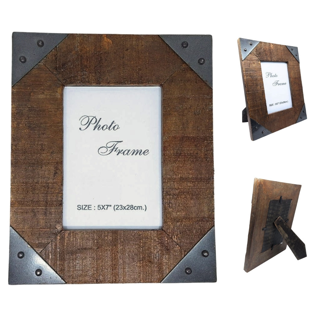 Cadre photo en bois - format de photo 13 x 18cm