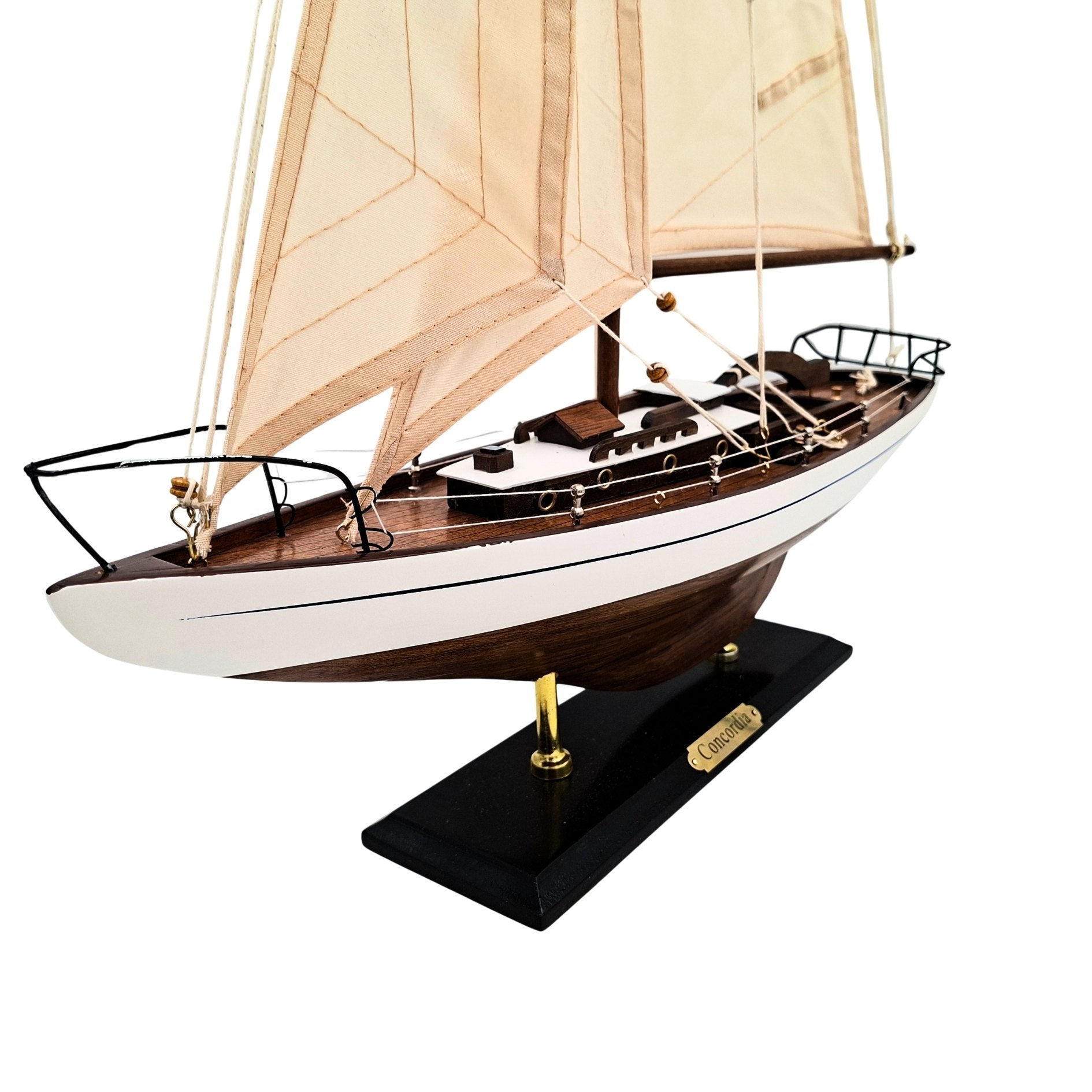 Maquette de yacht à voile - décoration marine 66 cm – 50445