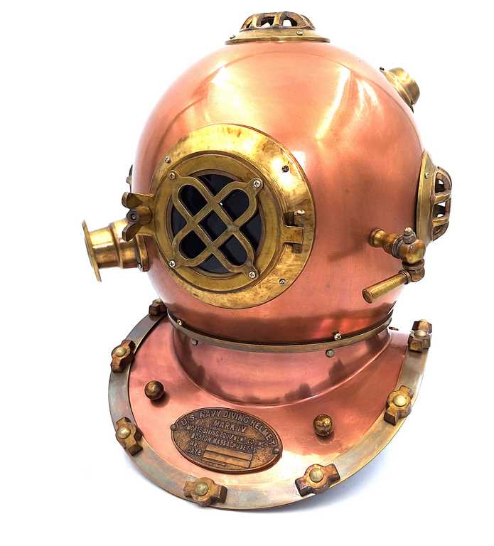 Grand casque de plongeur – réplique - hauteur 45cm - NI1431