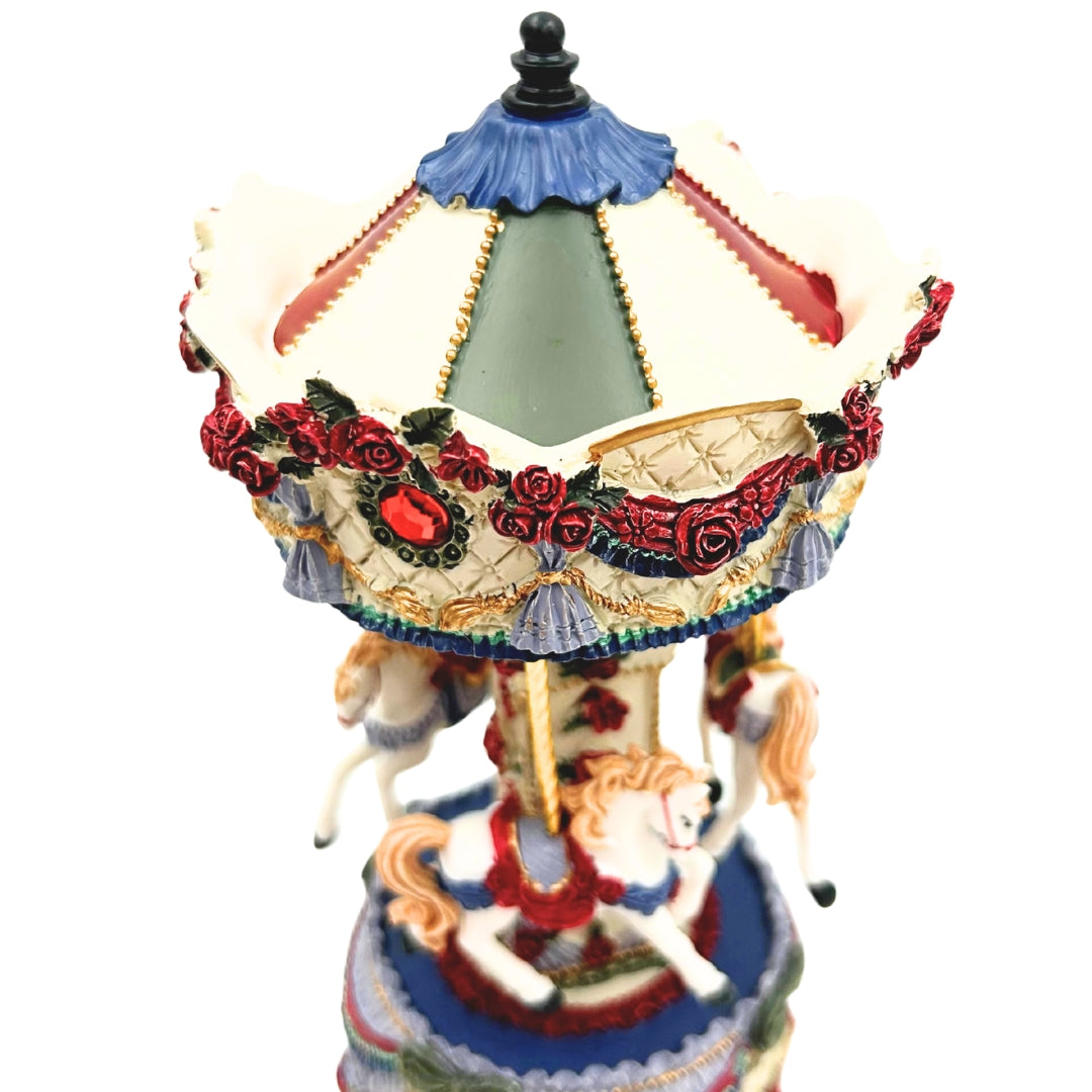 Boîte à musique carrousel 18cm - JX-25136