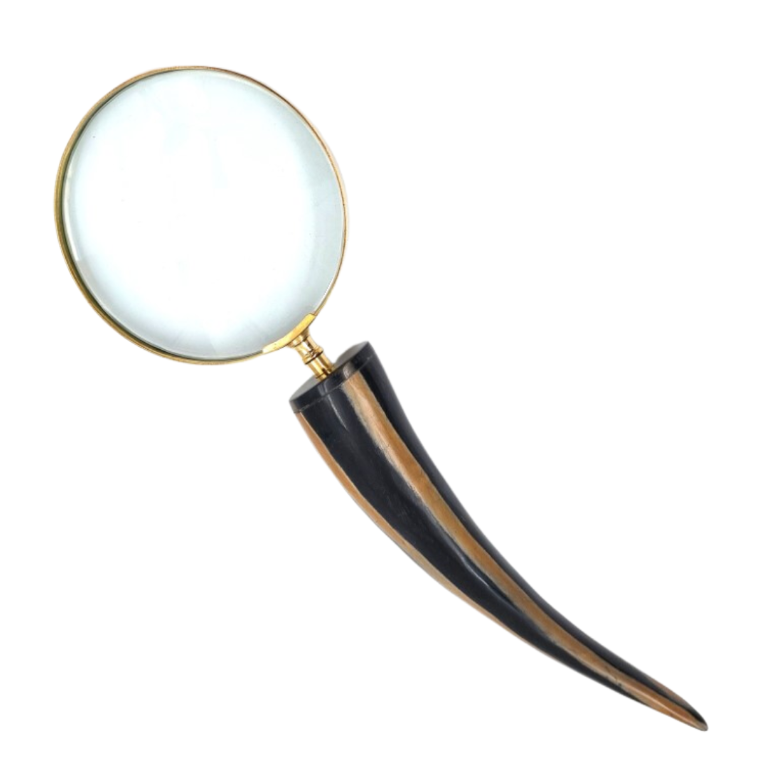 Loupe de lecture élégante rétro - cadeau pour senior - NC2203