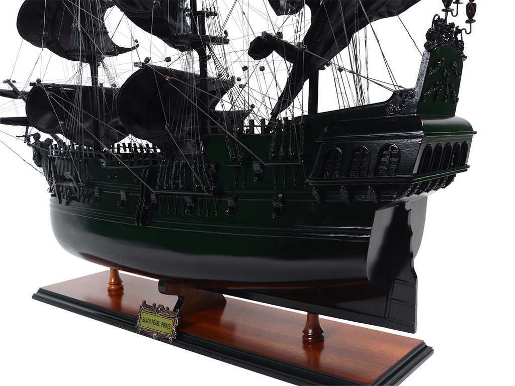Modèle de navire pirate Black Pearl - Longueur 89cm - BP80R