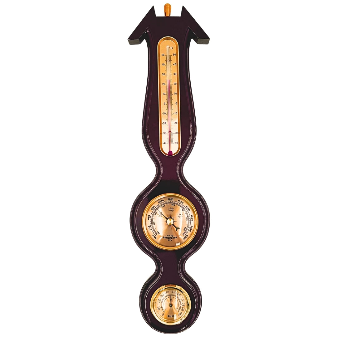 Station météo 3 en 1 Thermomètre Baromètre Hygromètre 40cm – YG37