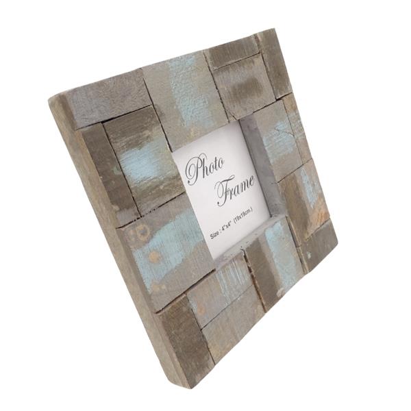 Cadre photo en bois 30350 mix - format photo 10x10cm