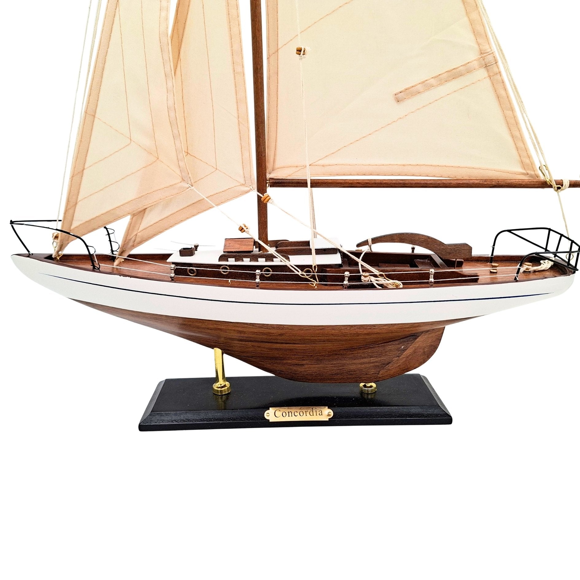Maquette de yacht à voile - décoration marine 66 cm – 50445