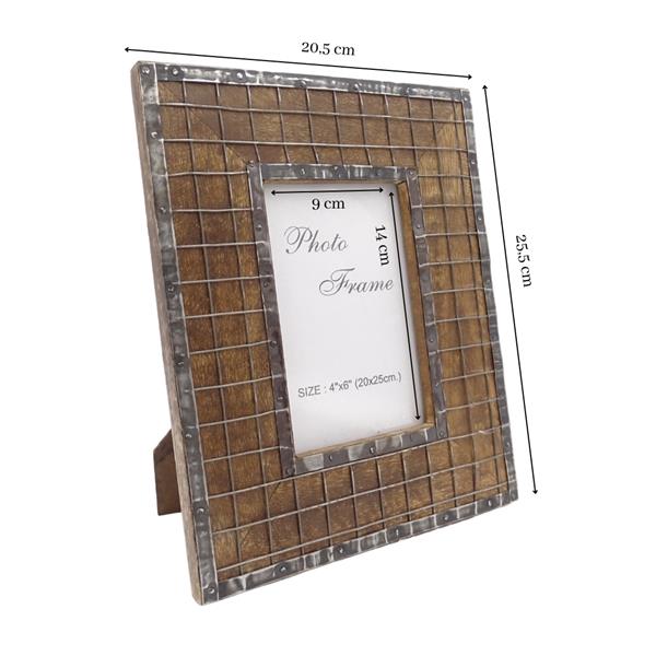 Cadre photo en bois - A-1328 - format photo 10x15cm