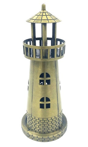 Figurine phare bougeoir pour bougie chauffe-plat 18cm - LT