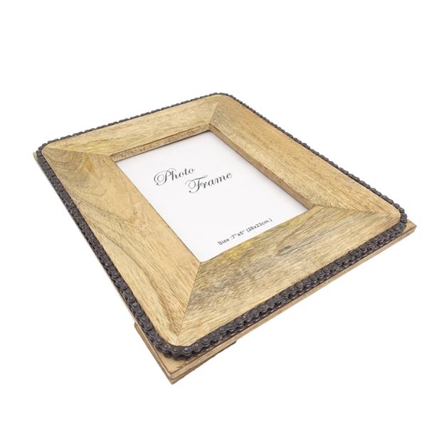 Cadre photo en bois - A-1617B - format photo 13x18cm